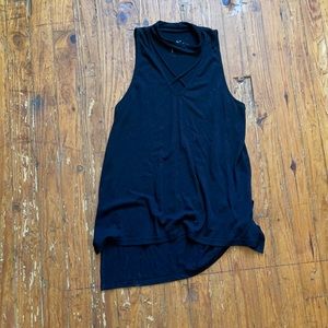 Black Tank Crossed Front